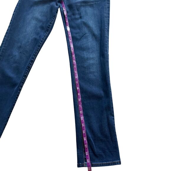 KUT from the Kloth jeans women's sz 4 Blue Catherine Mid Rise Boyfriend Preppy - Picture 13 of 16